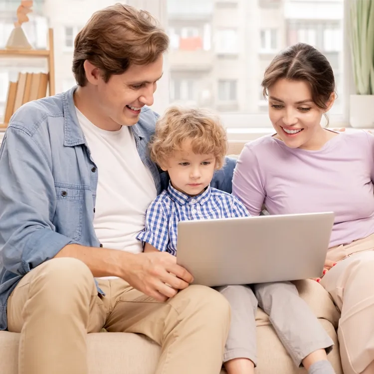Neighbors enjoying gigFAST Internet Services.